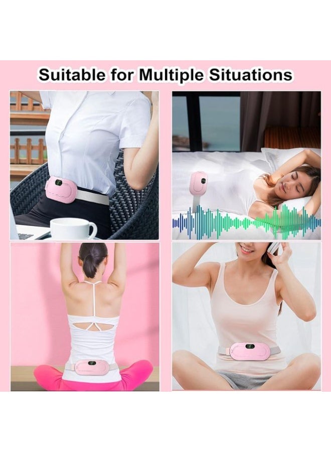 Portable Cordless Heating Pad for Menstrual Pain Relief with Massage, Adjustable Heat Levels, Practical Daily Use - Image 5